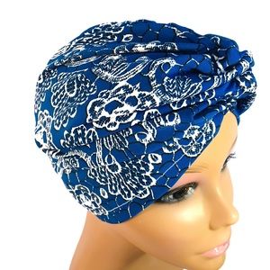 New! Satin Lined Hair Wrap Turban - Beanie Chemo